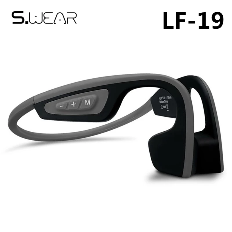 Newest LF-19 Open Ear Wireless Bluetooth Stereo Headsets Waterproof Neck-strap Earphones Bone Conduction Headsets Hands-free