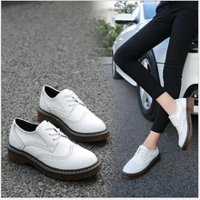 Г. Новинка женские оксфорды на плоской подошве модная женская обувь sapatos femininos sapatilhas zapatos mujer мокасины