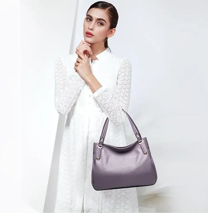 

Brand Women Genuine Leather Bag Shoulder Bag hadbag chain top quality Free shipping 2018 Designer