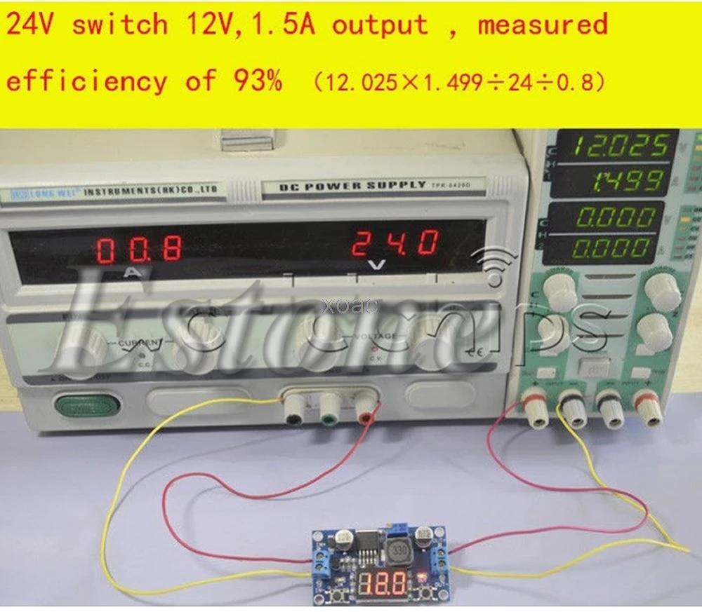 LM2596 DC 4,0~ 40 до 1,3-37 в светодиодный вольтметр понижающий модуль преобразователя питания M06 Прямая поставка