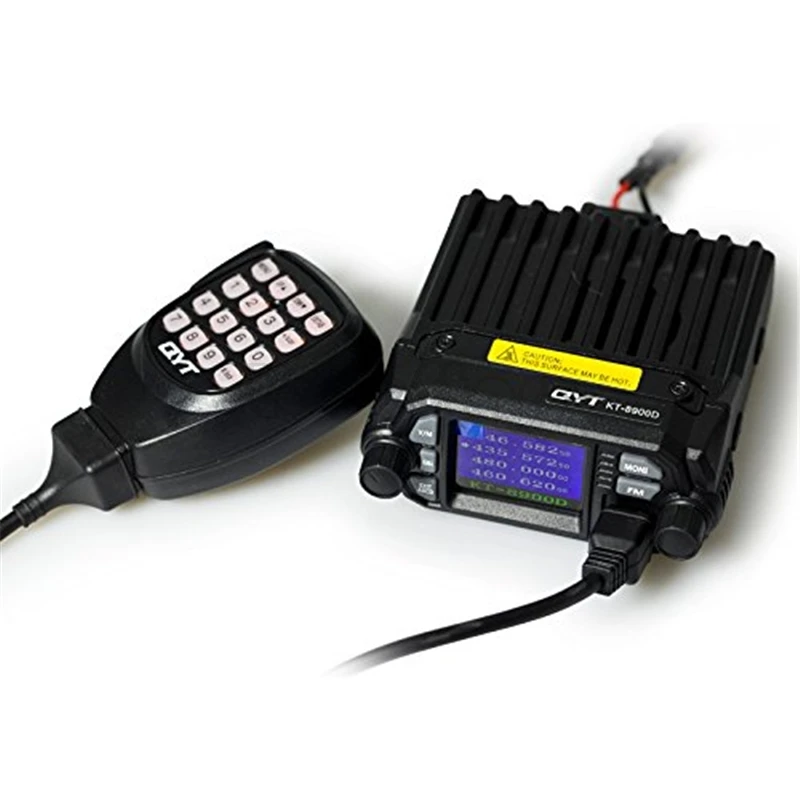 QYT KT-8900D kt8900d мини мобильная рация FM радио VHF UHF двухдиапазонный 25 ватт цветной ЖК-дисплей 200 канальный четырехканальный режим ожидания