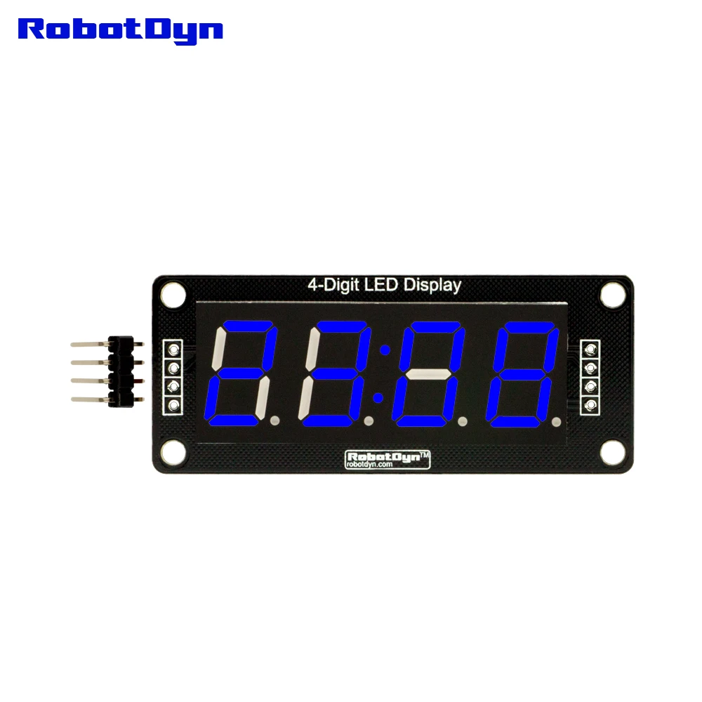 PHOTO==TOP==0G-00004781==Mod-LED-Display-4D-7S==Blue (clock, colon)