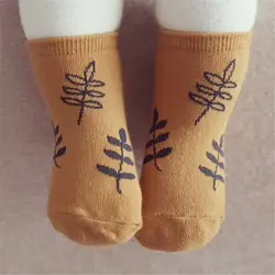 Весна и осень в виде кленового листа и носок Носки для малышей Детские Мини Носки