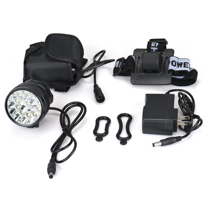 34000 Lumens 14 x CRE XM-L T6 LED 6 x 18650 Bicycle Light Waterproof Lamp Durable mountain bike lights bicycle light set #2M16 (3)