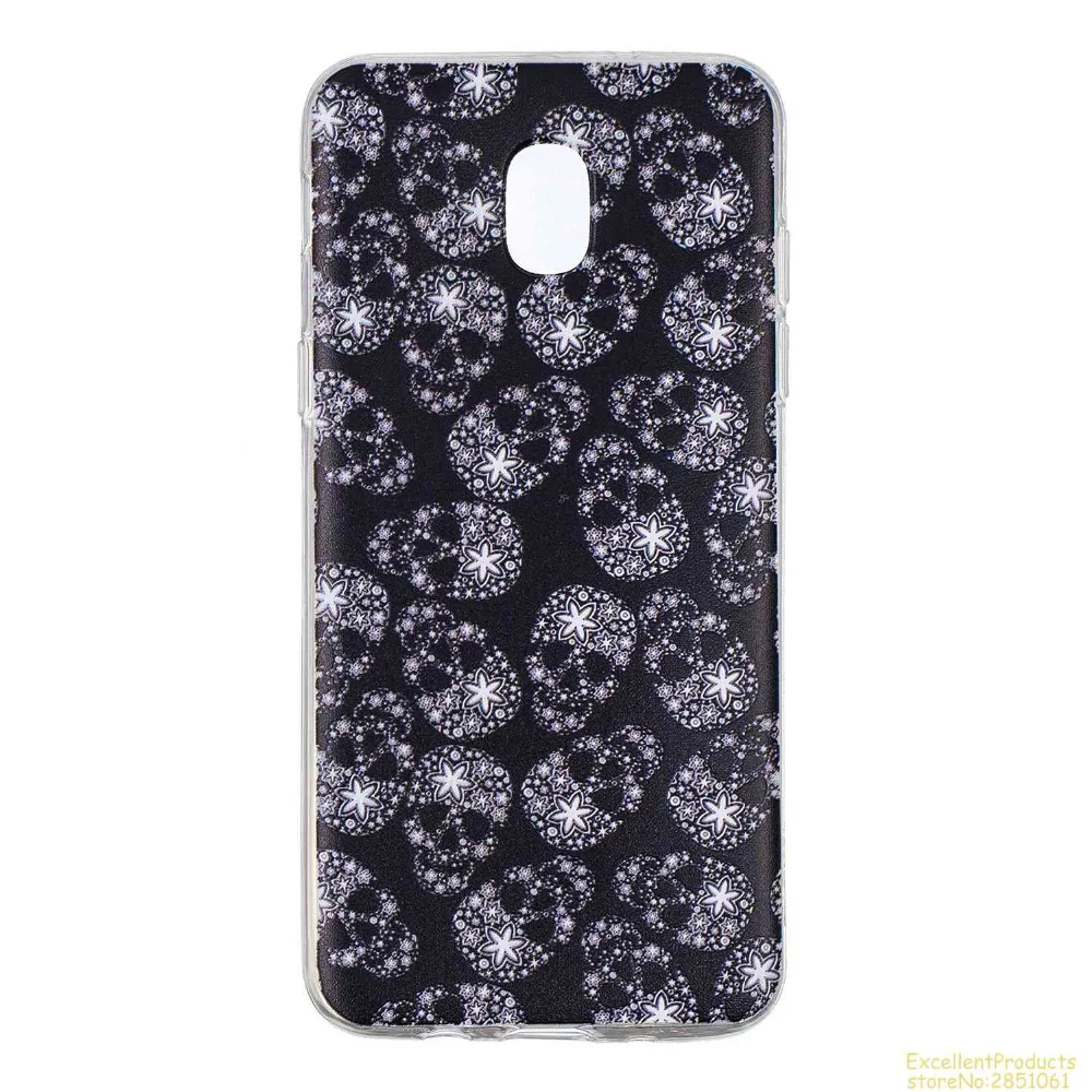 Силиконовый чехол для телефона samsung J7 2018 fundas hoesje Красивый Веселый мультяшный