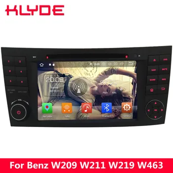 

KLYDE 7" 4G Octa Core PX5 Android 8.0 4GB RAM Car DVD Player Radio For Mercedes-Benz CLK W209 G-Class W463 CLS W219 E-Class W211