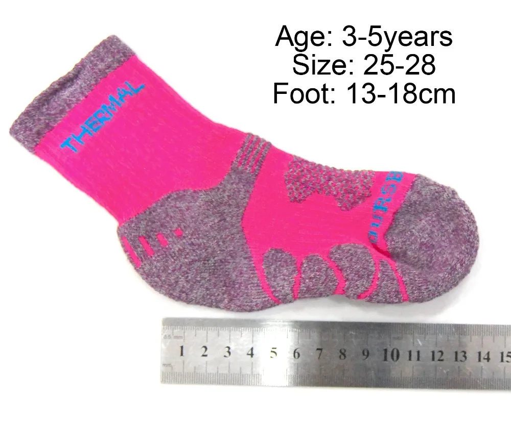 Детские теплые носки хлопковые зимние толстые теплые лыжные носки удобные отводят влагу от тела Наслаждайтесь запахом свежести 1602