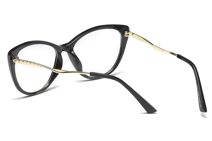 Женские оправы для очков кошачий глаз, женские оптические очки, модные компьютерные очки 45055