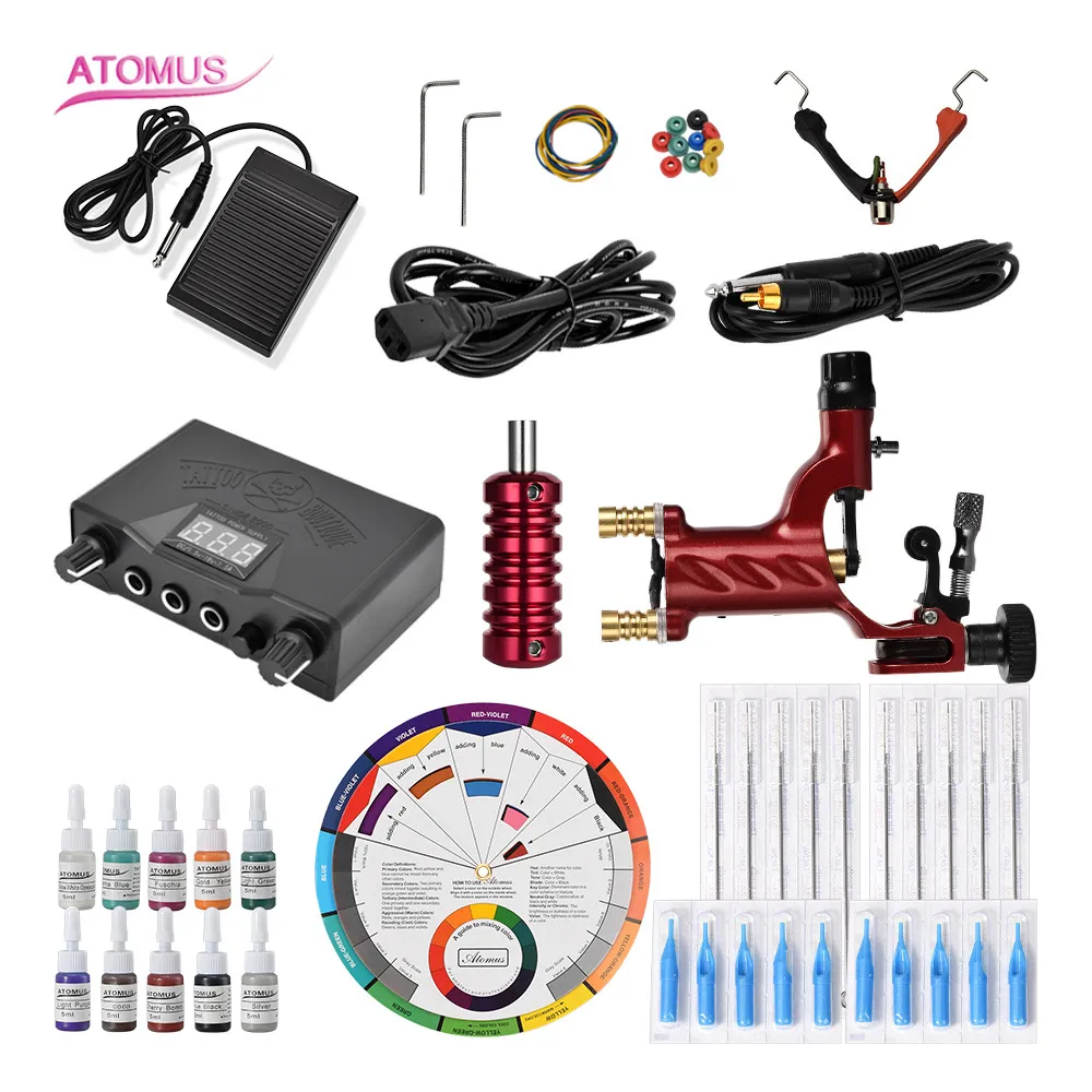 

Rotary Tattoo Machine Kit Rotary Kits Para Tatuar Maquina Rotativa Tatuagem Iniciante Tools Ensemble A Tatouer Professionnelle
