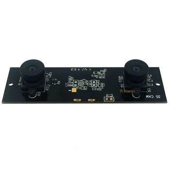 

Surveillance camera Flexible Synchronization Stereo Webcam Dual Lens HD 960P MJPEG USB Camera Module 3D Video VR Virtual Reality