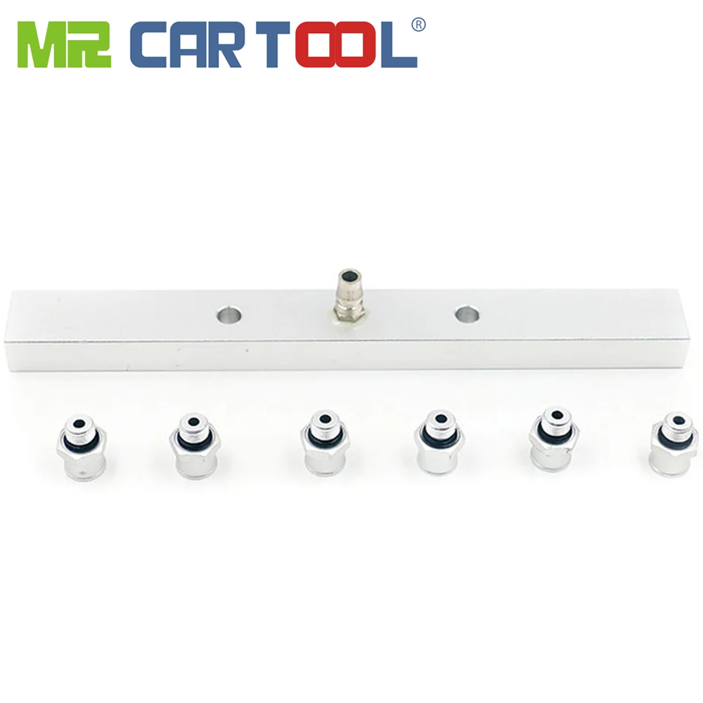 Mr Cartool 6 Cylinder Fuel Direct Feed Injector Distributor Rail Kits For Launch CNC602A CNC-602A Free Shipping |