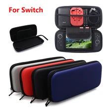 Большая емкость на молнии EVA дорожная жесткая оболочка коробка Защитная сумка для хранения игровых карт жесткий чехол для nintendo Switch