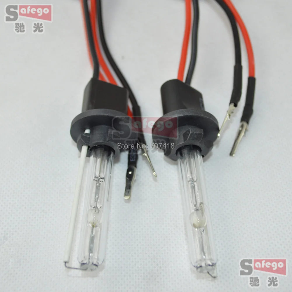 Safego DC 35w H27 880 881 ксеноновая HID фара однолучевая лампа для автомобиля лампочки для мотоцикла 8000K 10000K 12000K 30000K 12V~ 24V