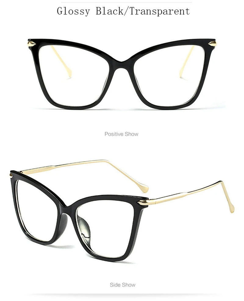Bellcaca оптические очки для женщин Мода рецепт очки кошачий глаз оправы прозрачные линзы BC815