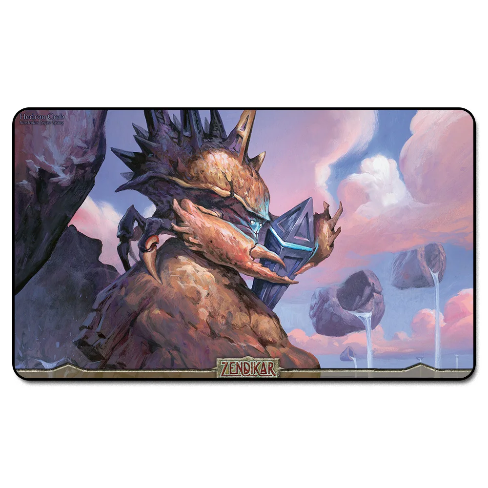 

( Hedron Crab ) Many Choice Magic Card Games Custom Playmat,Board Games MGT Play Mat,Custom Gather Big Mousepad Free Bag
