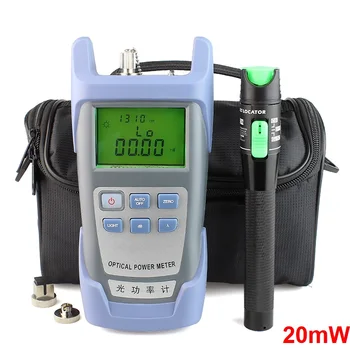 

Handheld Optical Power Meter and 20mw Fiber Optic Cable Tester Visual Fault Locator