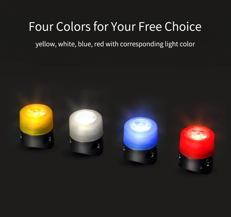Top Gaciron Bicycle Light Non-Rechargeable LED mountain Bike Front/Rear Warning Lamp Cycling accessories Night Safety tail light 4