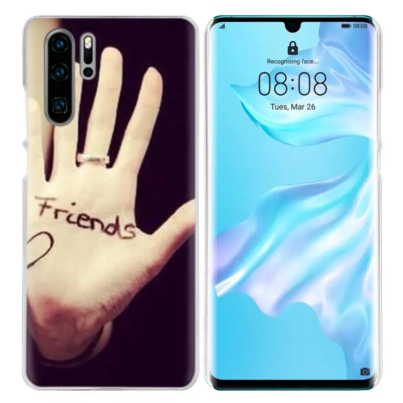 Чехол Best Friends для huawei P20 P30 P Smart Z+ Plus P10 P9 P8 mate 10 20 lite Pro жесткий чехол для телефона P20lite - Цвет: 10