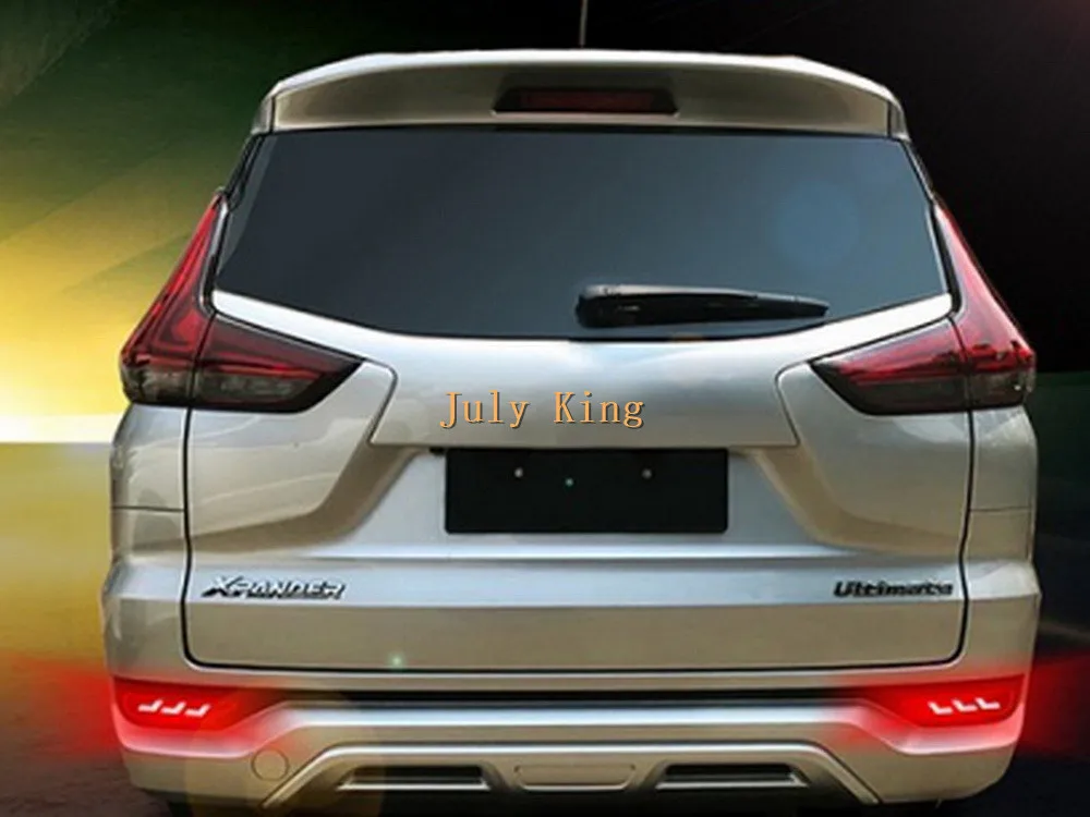 July King светодиодный светильник направляющий задний бампер тормозной светильник s+ Ночной светильник для вождения s DRL чехол для Mitsubishi Xpander Sport+, 1 пара/лот