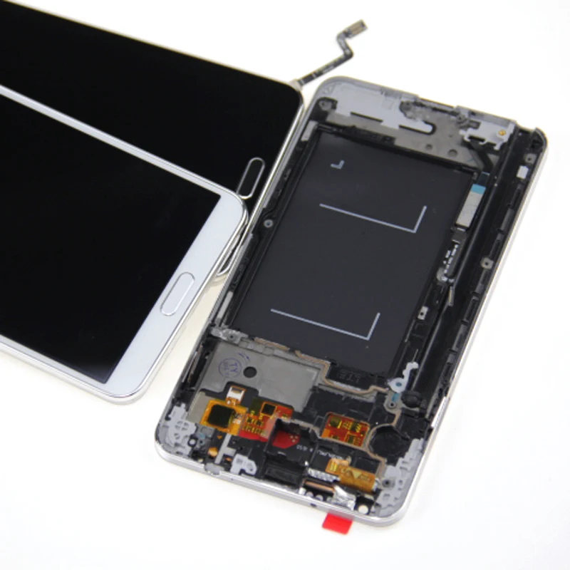 Черный белый совместимый для samsung Galaxy Note 3 N9005 ЖК дисплей сенсорный экран