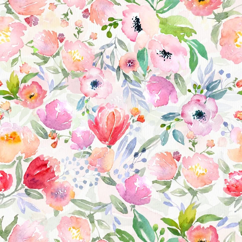 

Laeacco Colorful Flowers Painting Baby Newborn Wedding Photography Background Customized Photographic Backdrop For Photo Studio