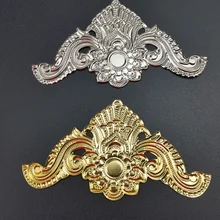 10 шт./лот 104x56 мм филигрань металлический треугольный декор для самостоятельного изготовления ювелирных изделий Аксессуары