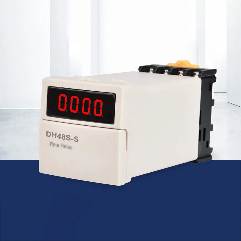 

DH48S-s Repeat Cycle Time Relay / Timer With Socket (220v 24v 12v 380v Alternative)