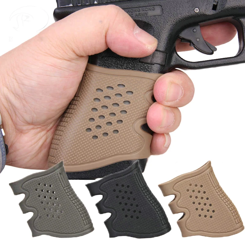 Universal-Handgun-Pistol-Rubber-Grip-Glove-Tactical-Anti-Slip-Glock-free-shipping-handle-rubber-sleeve-