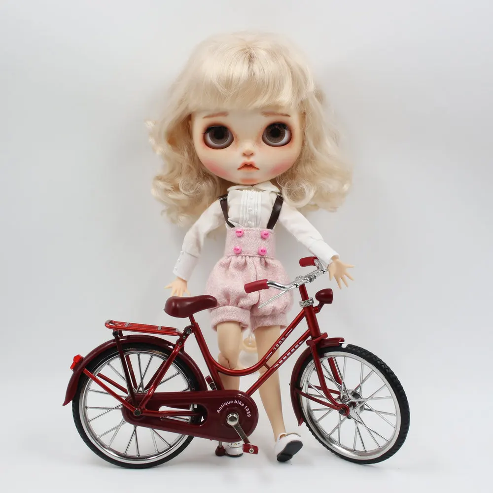 

Red bike it suitable for 1/6 blyth icy dolls azone joint doll toys special gift