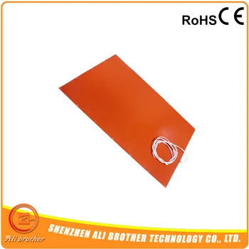 

Custom made silicone 3d printer heated bed 1200x600MM With 3m adhesive back