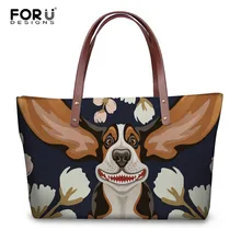 FORUDESIGNS/Модный женский рюкзак в виде животных с цветочным принтом, роскошная сумка-тоут, сумки на плечо для девушек, Повседневная дорожная сумка Bolsa