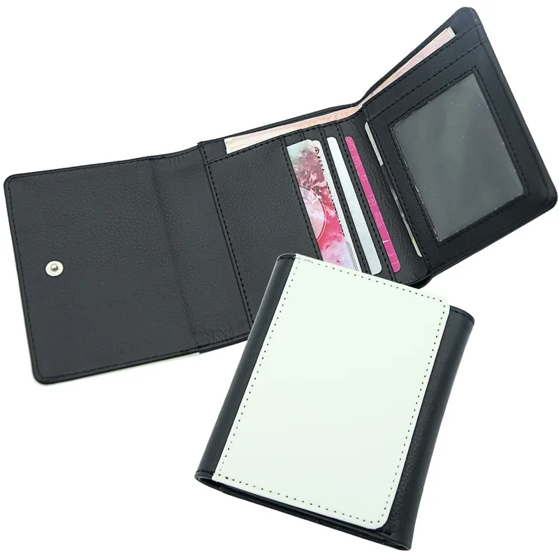 Sublimation wallet with sublimation paper