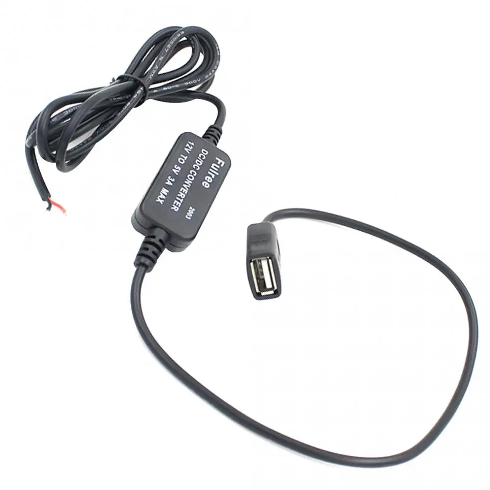 1 шт 12V снижение Напряжение 3A автомобиля Мощность конвертер USB 2,0 Навигатор автомобиля USB Зарядное устройство