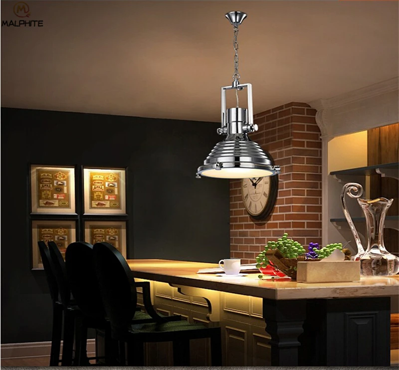 Pingente para Sala de Estar Robles Moderna Retro Roma Cozinha Luminárias Pingente Lâmpadas Interior Decoração Industrial Luminária Luz 7 Luzes de pendentes
