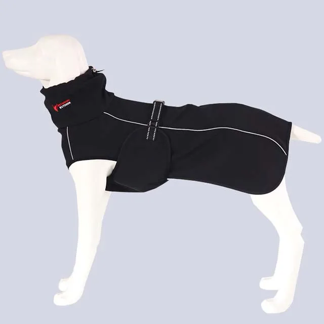 Собачий Щенячий жилет для питомцев, куртка для чихуахуа, теплая одежда для собак на осень и зиму, пальто для маленьких, средних и больших собак - Цвет: Black
