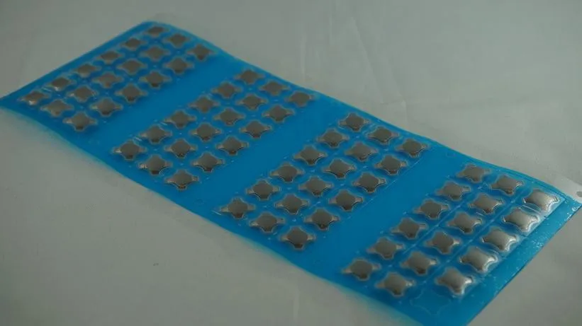 pces forma transversal dustproof metal dome matriz interruptor snap dome rohs