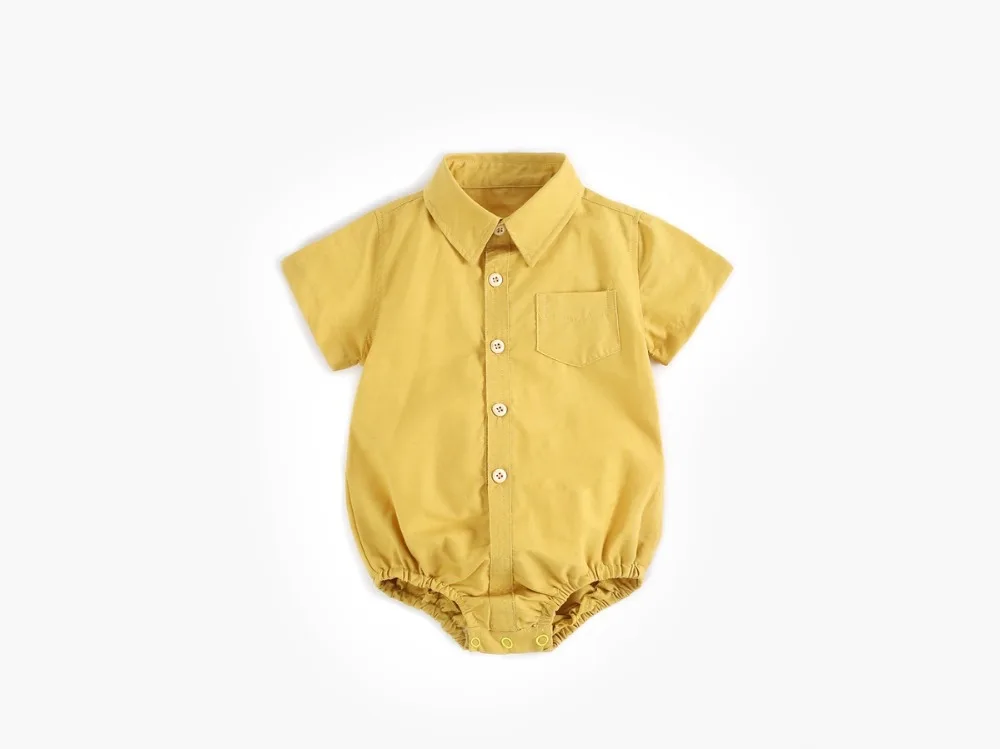 algodão bebê menino bodysuits infantil camisa macacões de manga curta verão macacão roupas do bebê menino crianças outfits