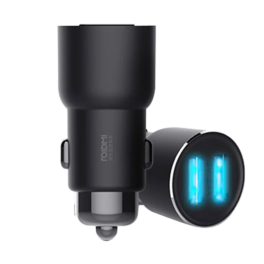 Xiaomi Original ROIDMI 3S Bluetooth Car Charger 5V 3.4A Smart APP Car Charger Music FM Player For iOS & Android Quick charger Xiaomi Original ROIDMI 3S Bluetooth Car Charger 5V 3.4A Smart APP Car Charger Music FM Player For iOS & Android Quick charger