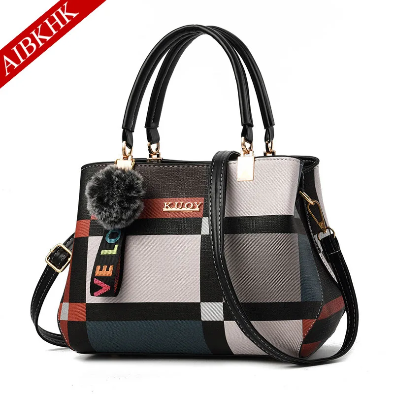 

Luxury Handbags Women Bags Designer Crossbody Bag For Women 2019 Plaid Handbag Sac A Main Femme Ladies Hand Bags