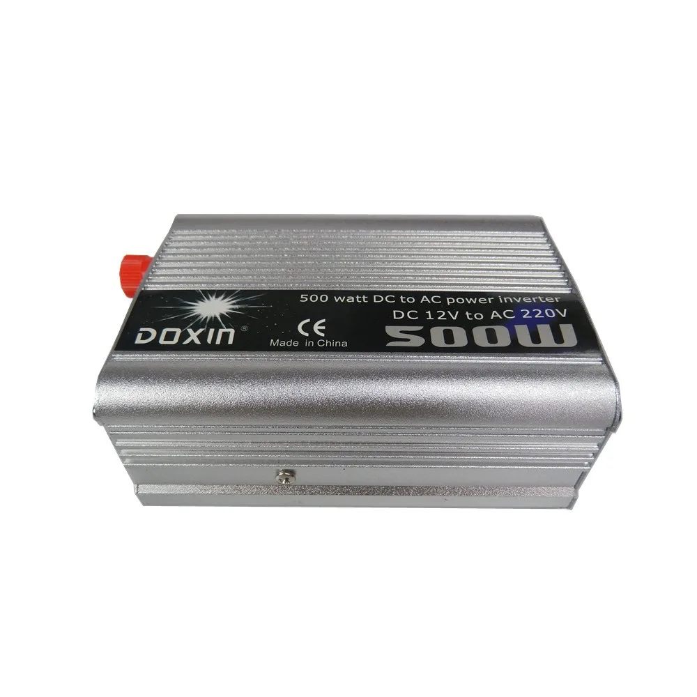 DOXIN 500 W инвертор автомобиля с usb-преобразователь мощности 12 V постоянного тока до 220V110v инвертор Питание