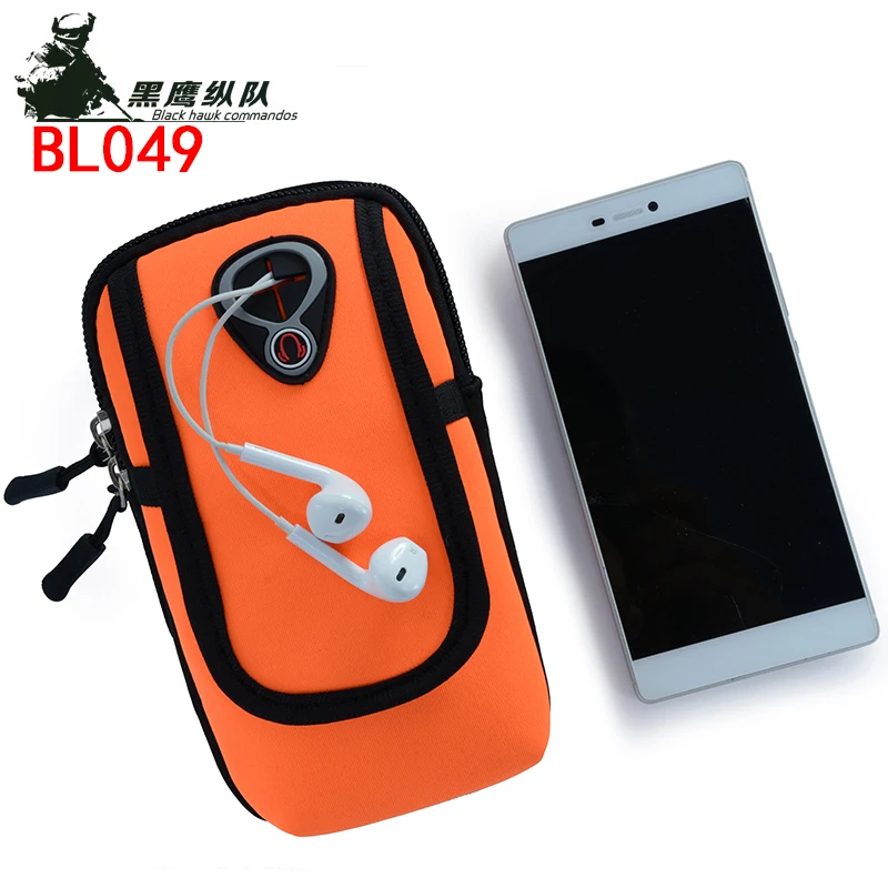 Cell Phone Armband Multifunctional Pockets Workout ArmBag Widely Use