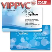 ПВХ белый пластик 0,38 мм полноцветная двусторонняя печать хорошее качество визитная карточка a2028