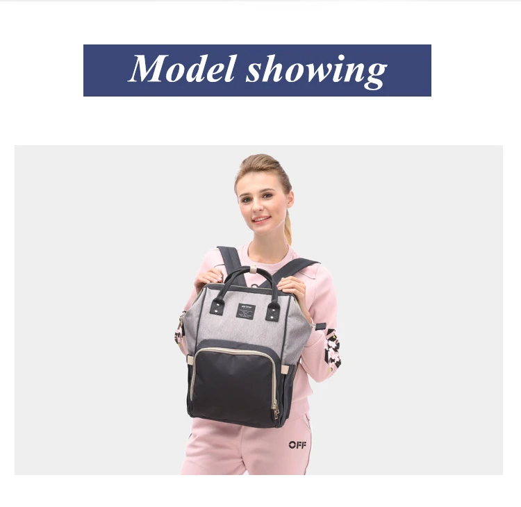 Fashion Diaper Bag Waterproof Travel Mummy Backpack Multifunction Maternity Nappy Bag Large Capacity Baby Stroller Bags For Mom (9)