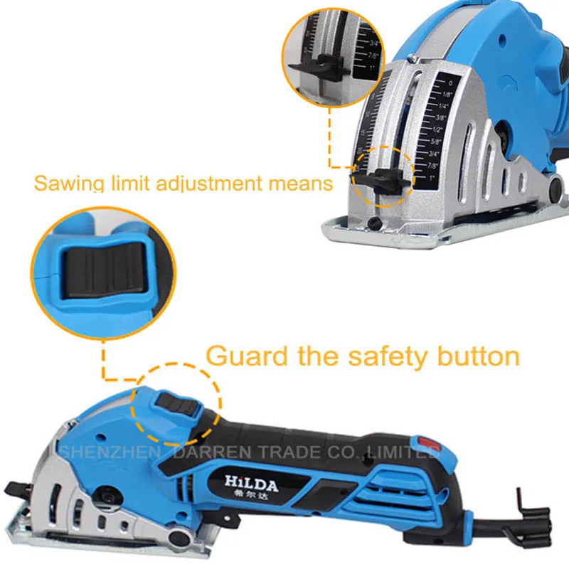 

4pcs/lot 750w 85mm 6000RPM Multi-cutter Mini Electric Circular Saws Wood Cutter Machine power,Wood,stone,metal,Brick saw
