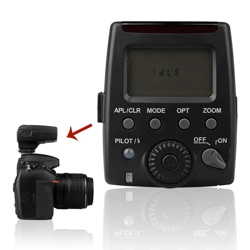 Беспроводной триггер для вспышки MEKE Meike MK GT600 2 4G 1/8000s HSS TTL Nikon D7100 D7000 D5100 D5000 D5200 D90