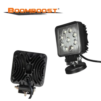 

12V 24V Fog Lights 4x4 Offroad ATV Truck Tractor 27W High-Power Square LED Work Light 4 Inch Motorcycle Driving 2pcs