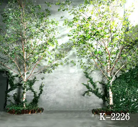 

10x10ft vinyl photography backdrop vinyl backdrops for photography vintage photography background green tree and wall k-2226