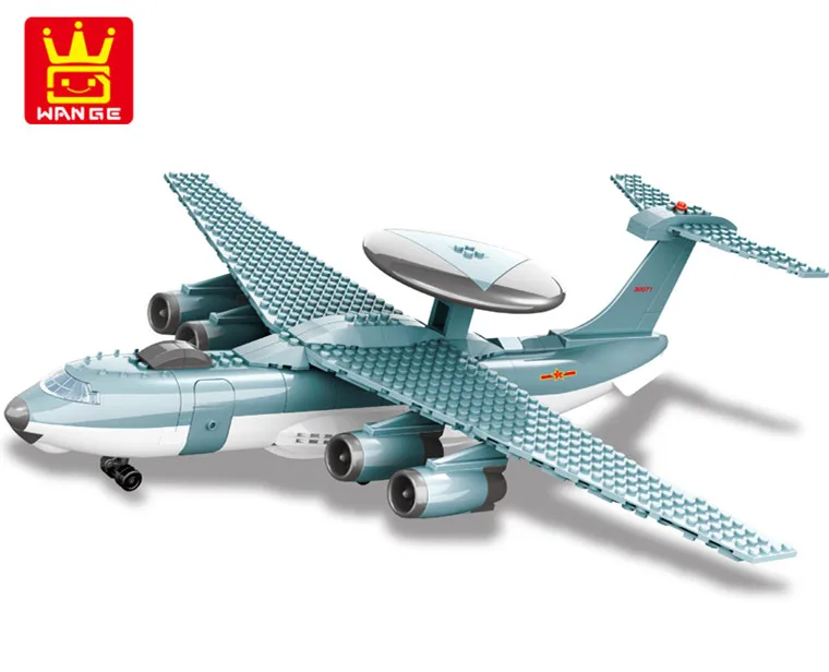 

Wange KJ2000 model building kits city plane 1051 3D blocks Educational model & building toys hobbies toys for children