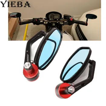 

7/8" Handle Bar End Side Rear View Mirrors CNC Aluminum Motorcycle Rearview Mirror For BMW K1200S S1000r S1000RR F800GS 2013