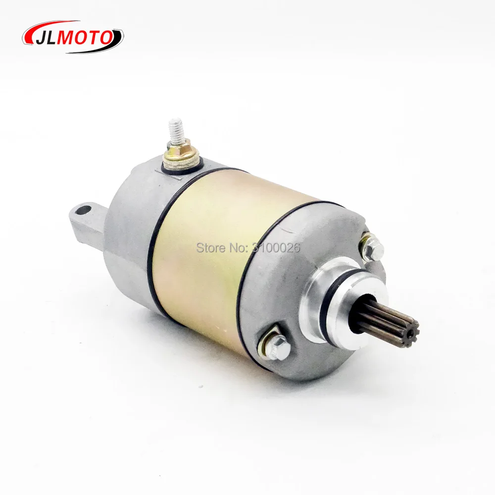 

Starter Motor Fit For ATV GSMOON LINHAI Jinling 300cc Engine JLA-925E,921E JLA-931E Buyang Feishen FA-D300 STELS 300 Quad Parts